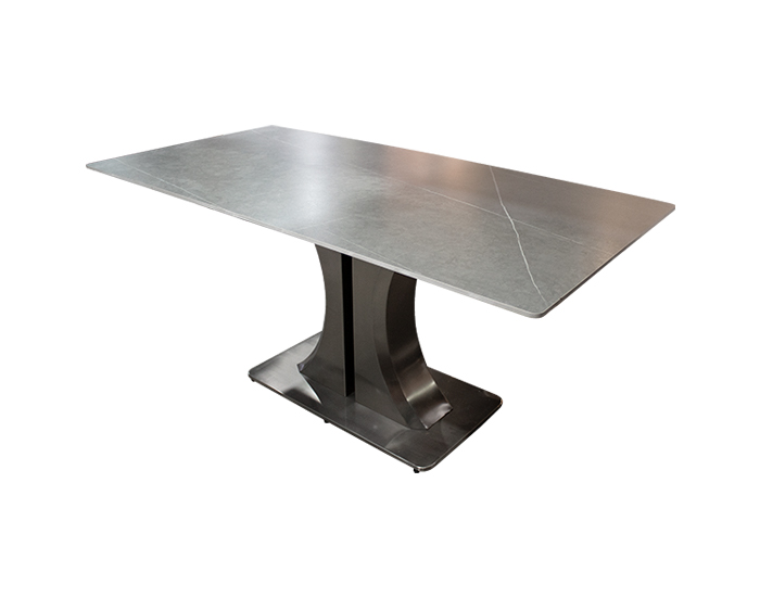 MESA DE COMEDOR GRIS (160×80cm)