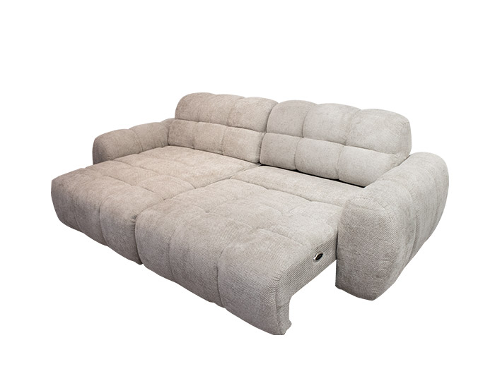 SOFA CAMA ELÉCTRICO DERECHO (137x110x87) RC (137x161x870) TEXTURIZADO