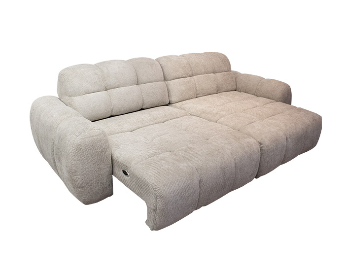 SOFA CAMA ELÉCTRICO IZQUIERDO (137x110x87) RC (137x161x870) TEXTURIZADO