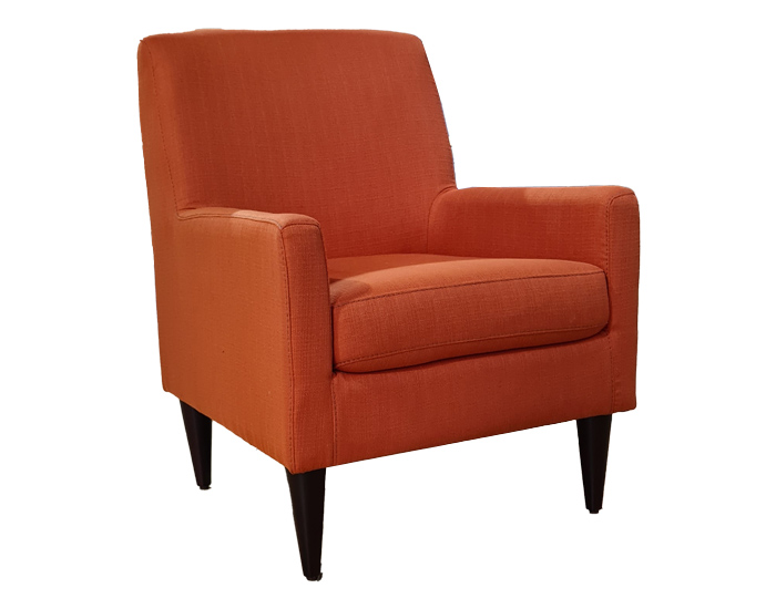 SILLÓN OCASIONAL CLARK NARANJA (93×69×74cm)