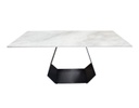 MESA DE COMEDOR RECTANGULAR GRIS (160×80cm)