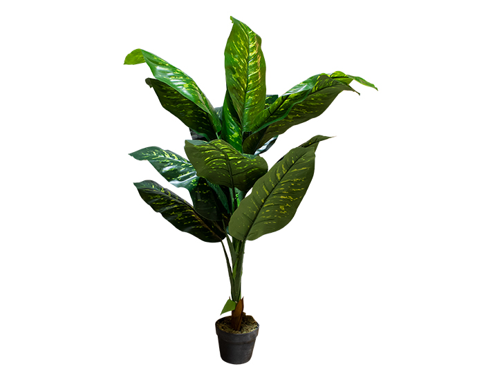 PLANTA ARTIFICIAL DECORATIVA DIEFFENBACHIA  (1.20mts)