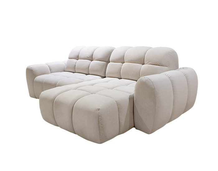 SOFA CAMA ELÉCTRICO DERECHO (137x110x87) RC (137x161x870) TEXTURIZADO